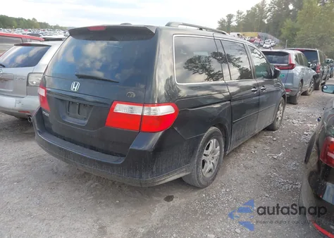 2006 Honda Odyssey Ex-L z USA, uszkodzony, nr VIN 5FNRL38726B437350